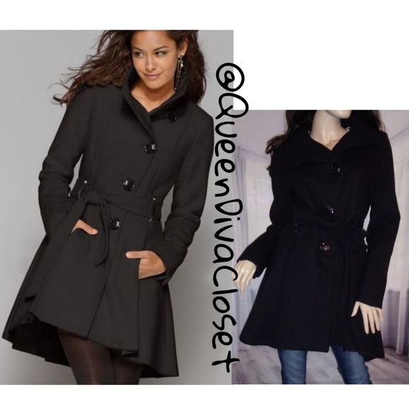 high low peacoat